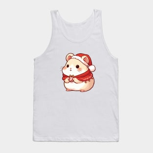 Cute Christmas Hamster Tank Top